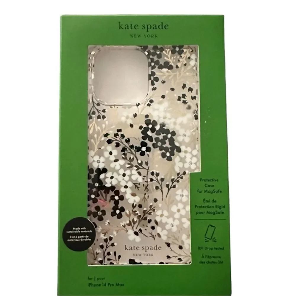 NWT Kate Spade New York Apple iPhone 14 Pro Max Case with MagSafe - Multi